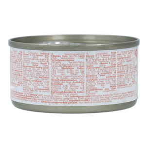Kit Cat Lata Gravy - Pollo & Salmón 70 g Comida húmeda para gatos en salsa