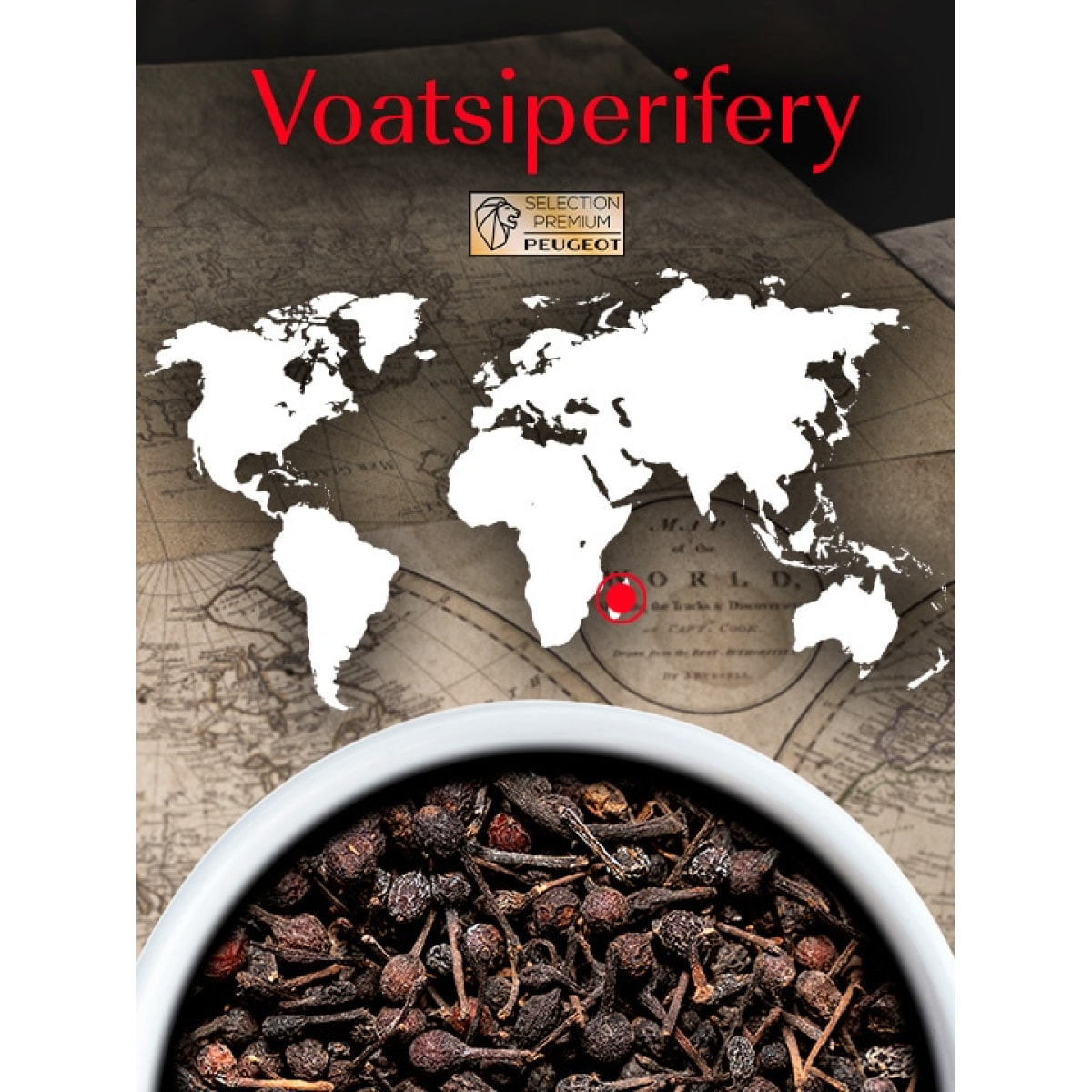 Pack 3 Poivres d'origine et 1 mélange exclusif Multipack Poivres Premium