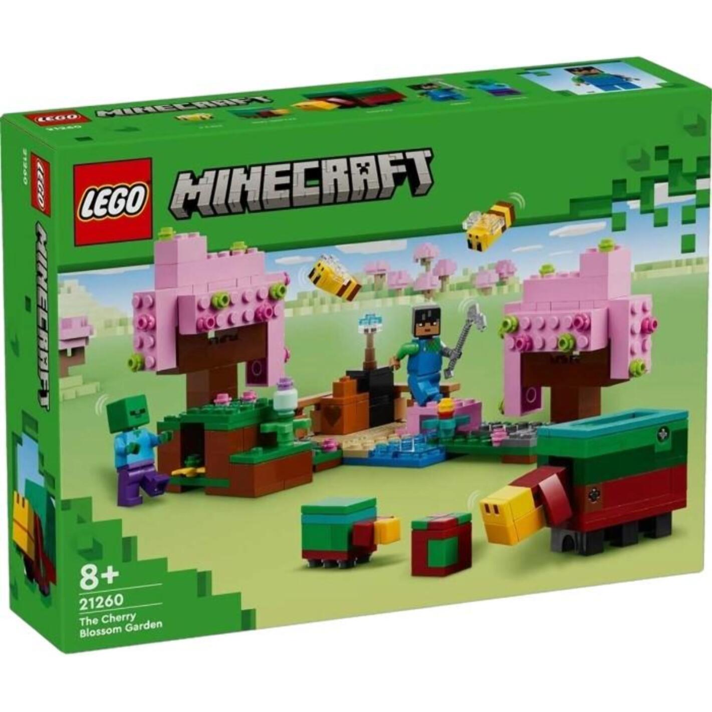 LEGO MINECRAFT 21260 - IL GIARDINO DEL CILIEGIO IN FIORE