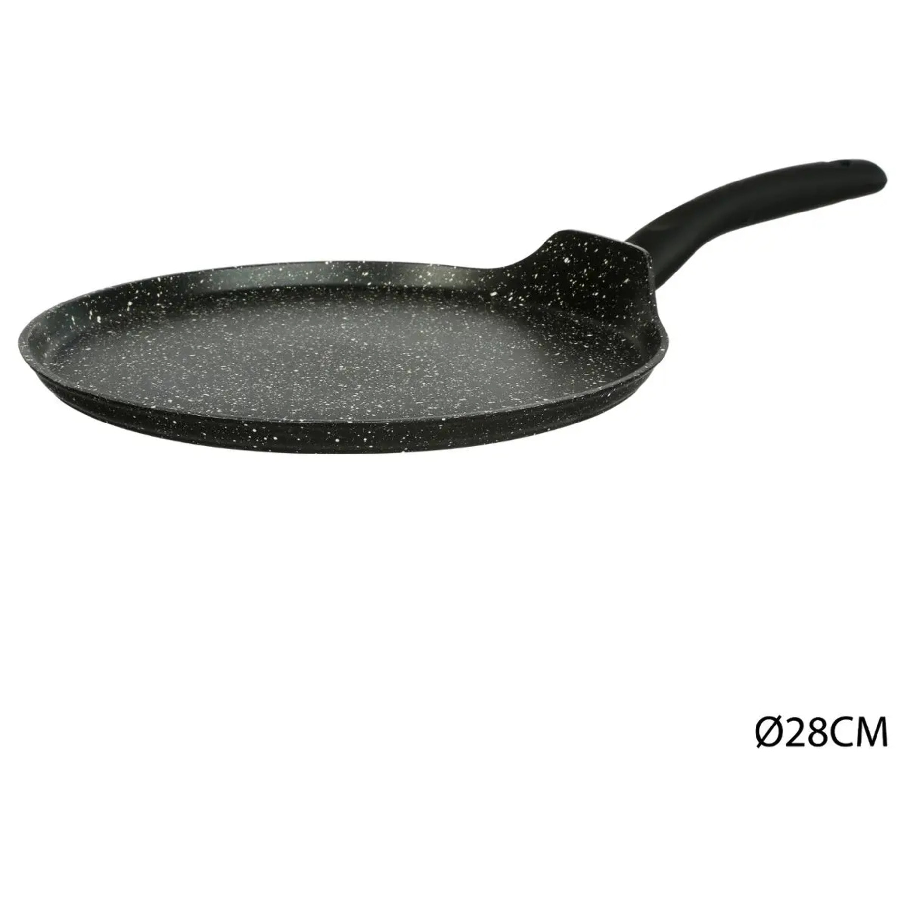 Crêpière aluminium forgé "Caractère" 28cm