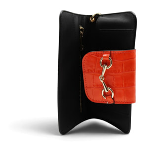 Pochette/Porta Documenti Cheval Firenze Rania Arancione