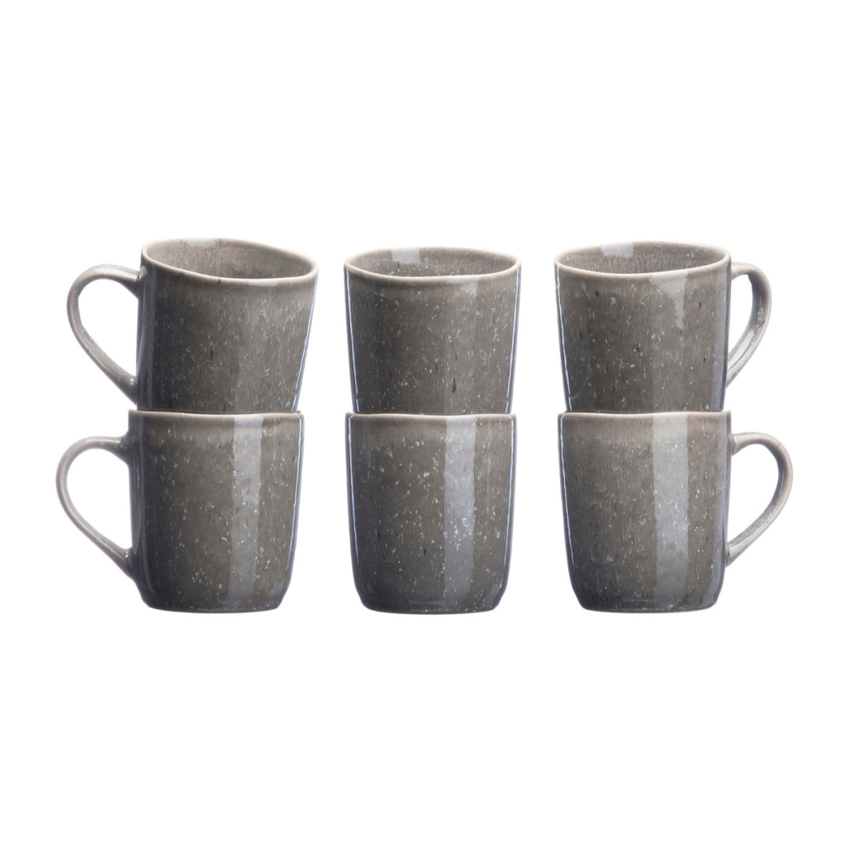 Mug STELLAR 40cl - 6 pièces - Gris béton