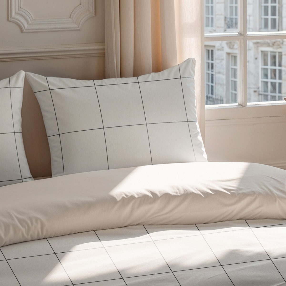 Funda de Almohada Chloe Beige