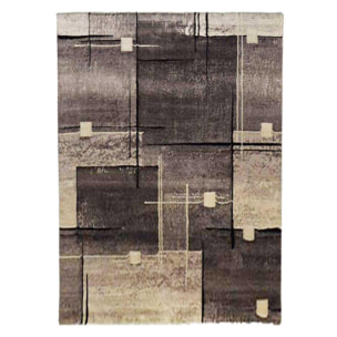 Petit tapis Povo aux motifs géométriques