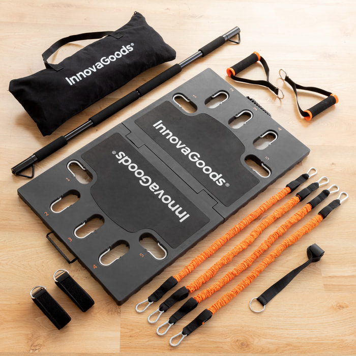 Sistema di Allenamento Integrale Portatile Gympak Max - Nero e Arancione - 57x48x120 cm