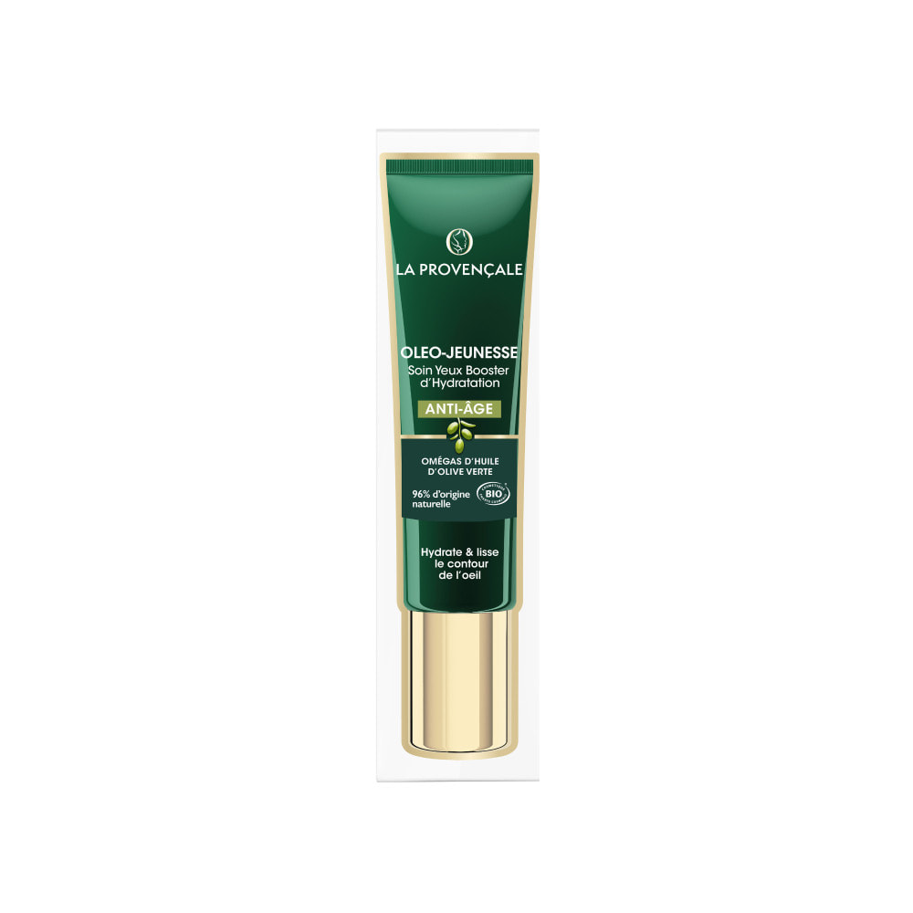 La Provençale Oleo-Jeunesse - Soin Yeux Booster d'Hydratation Anti-âge - Omégas d'huile d'Olive verte - 15ml