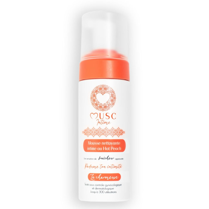 Hot Peach - Mousse Nettoyante Intime 150 ml