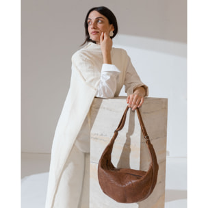 Bolso de hombro BIBA Bowie West de piel