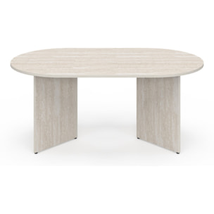 Table basse Gabin effet travertin