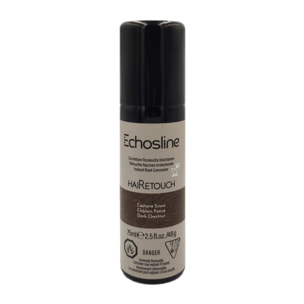 ECHOSLINE Hairetouch Correttore Ricrescita Istantaneo Castano Scuro Vegan 75ml