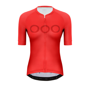 Maillot de manga corta para mujer ECOON Galibier Women - Rojo