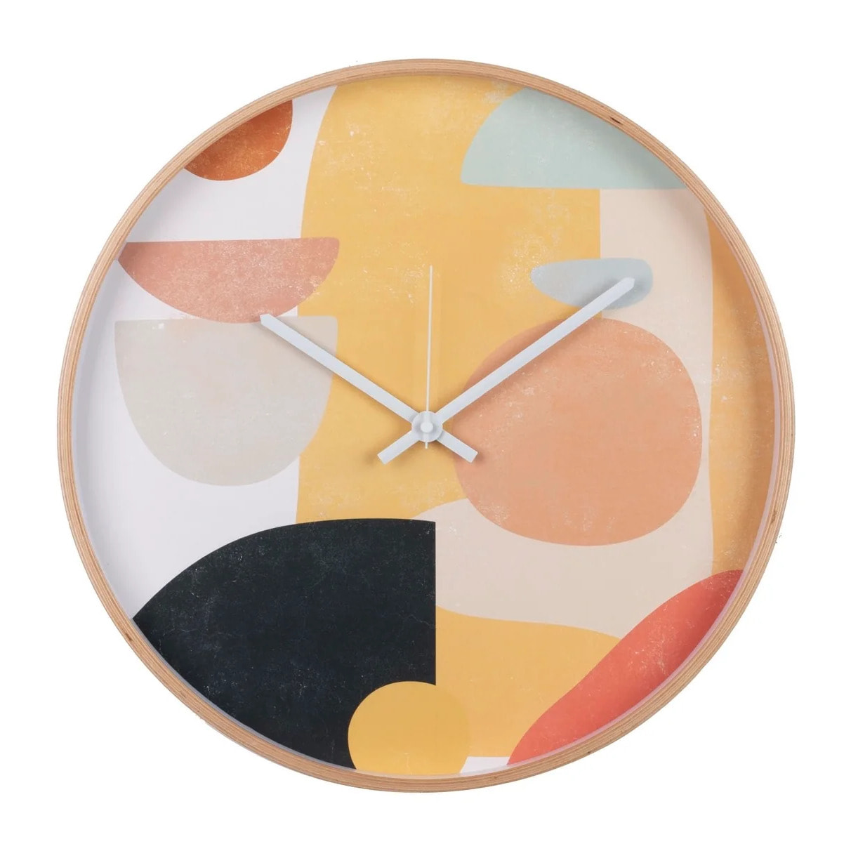 Reloj Pared Metal Natural 40x4,5x40 Cm