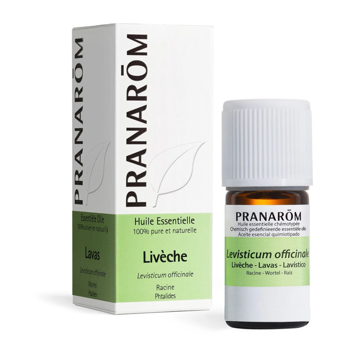 Pranarom - Huile Essentielle Livèche - 5 ml