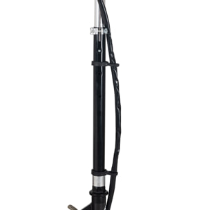 Patinete Eléctrico Plegable Metal 75x36x82-93 cm Negro