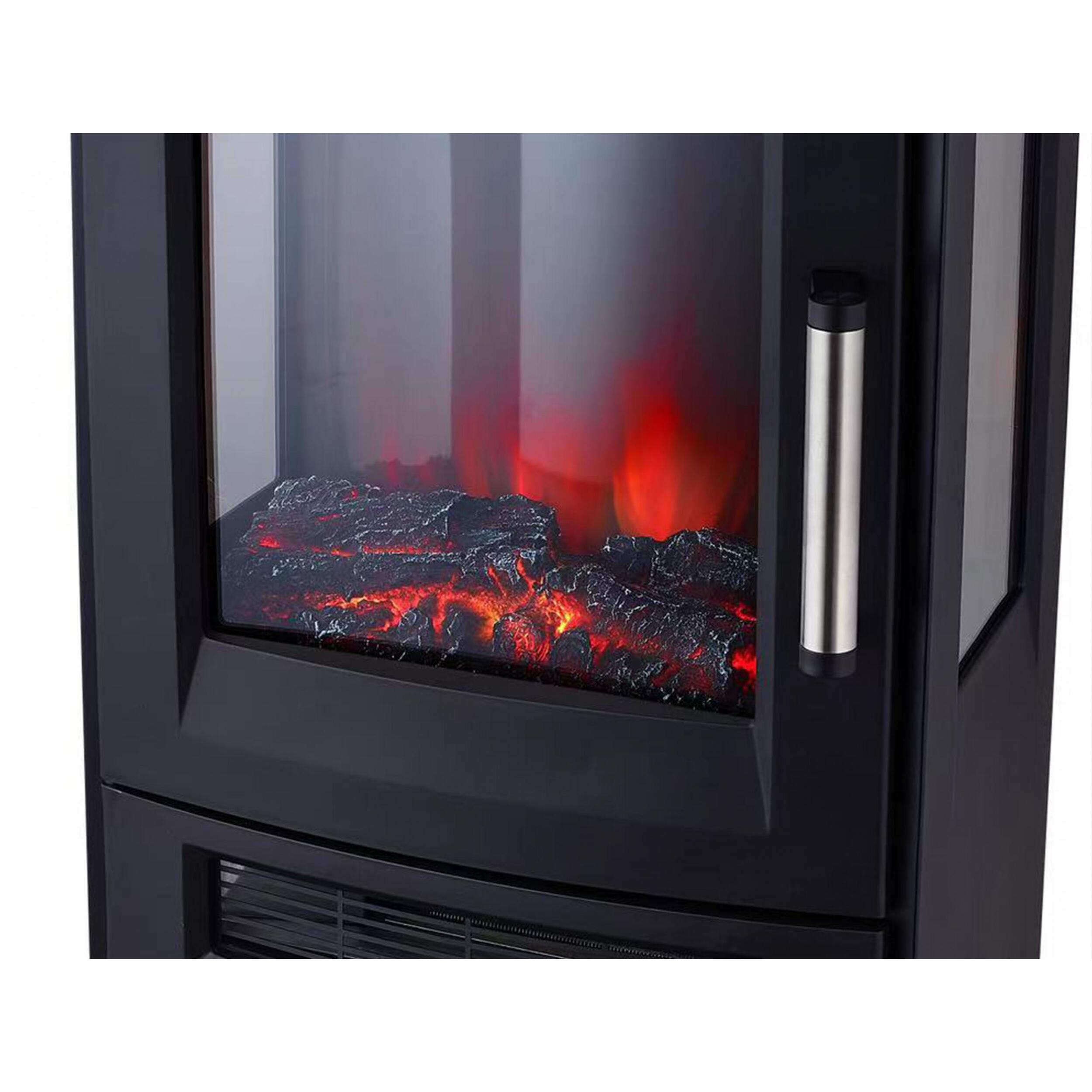 Cheminée électrique sur pied avec commande WiFi App