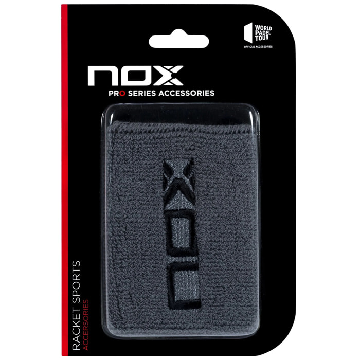 Muñequeras deportivas gris/negro