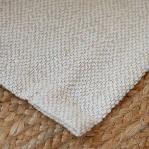 Rideau tamisant bouclette - Ecru