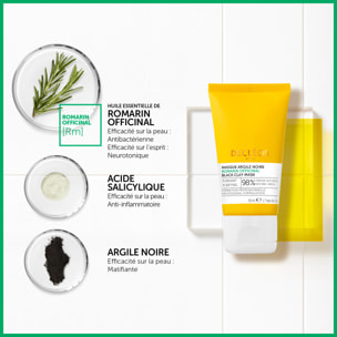 Masque Purifiant Argile Noire 50ml