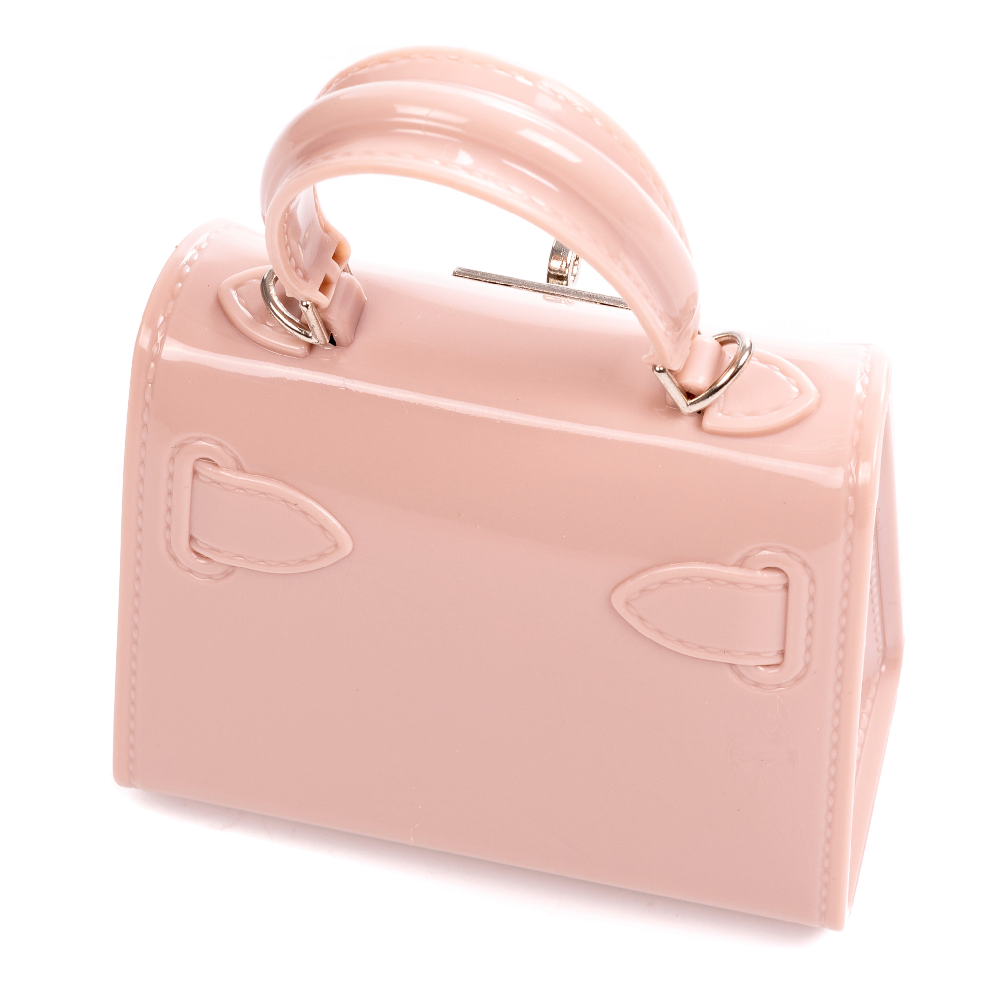 Villadeati bolso de mano mini Tote de pvc.