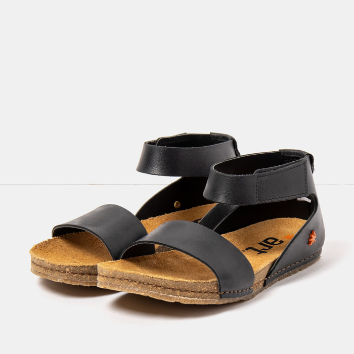 Sandalias 0382 ROMA BLACK/ CRETA color Black