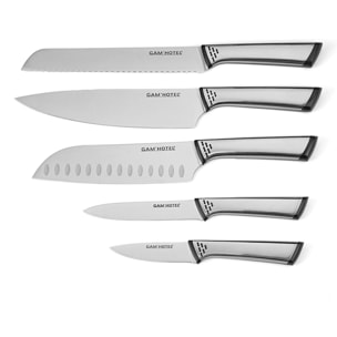 Bloc 5 couteaux - "Cut"
