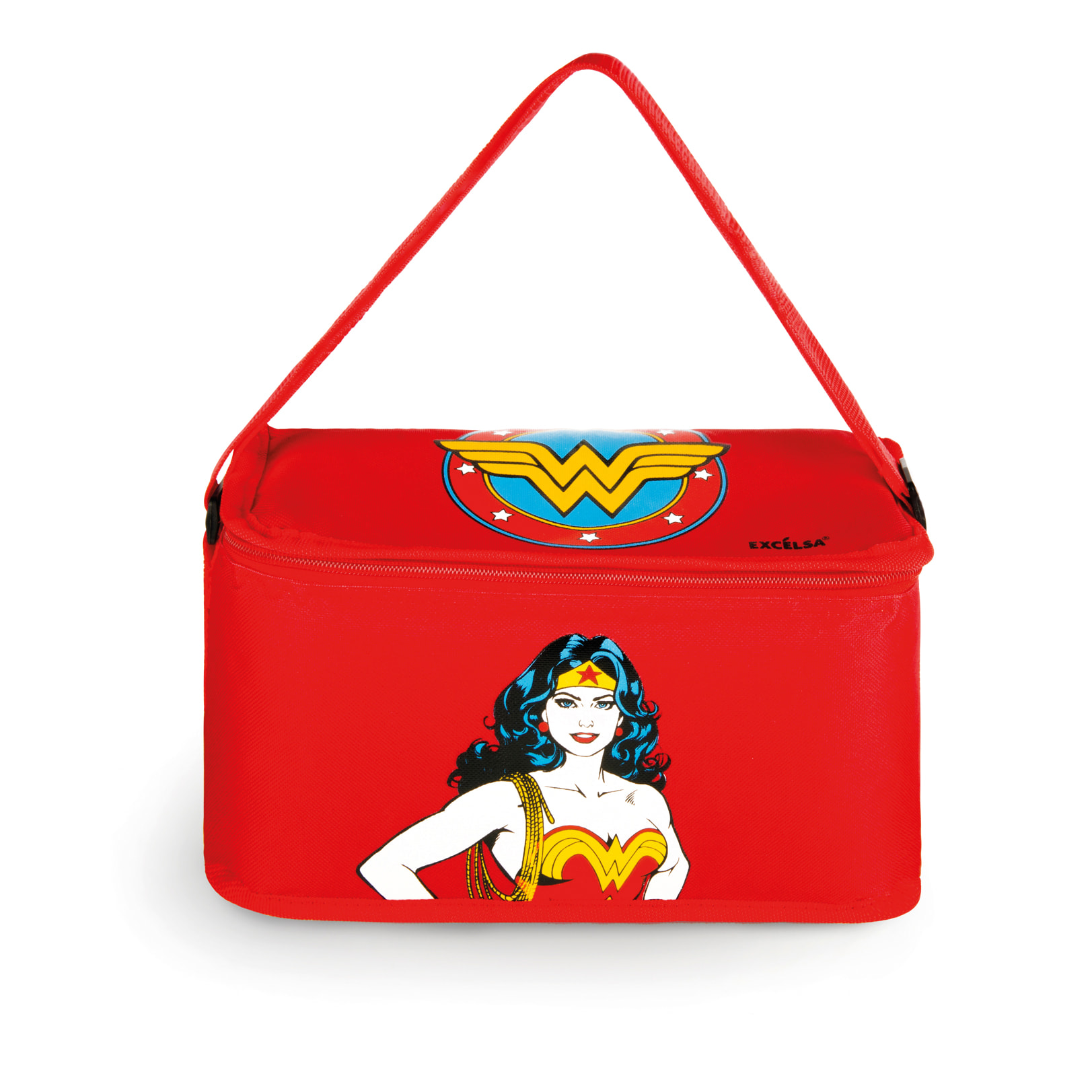 Borsa termica 7 L Excelsa – Supereroi, Poliestere Rosso Wonder Woman