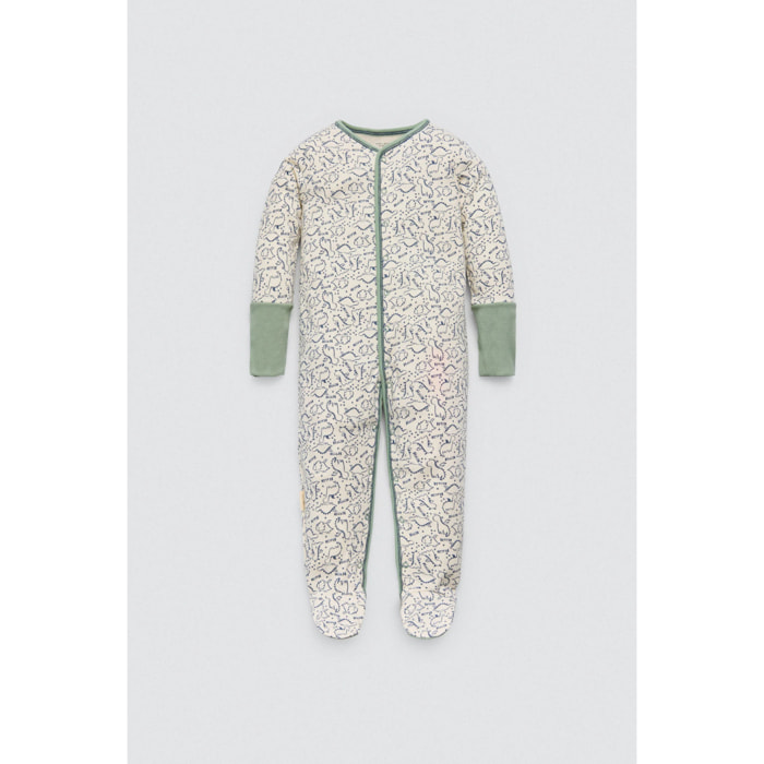 Tutina a maniche lunghe per neonato Dragon Tale