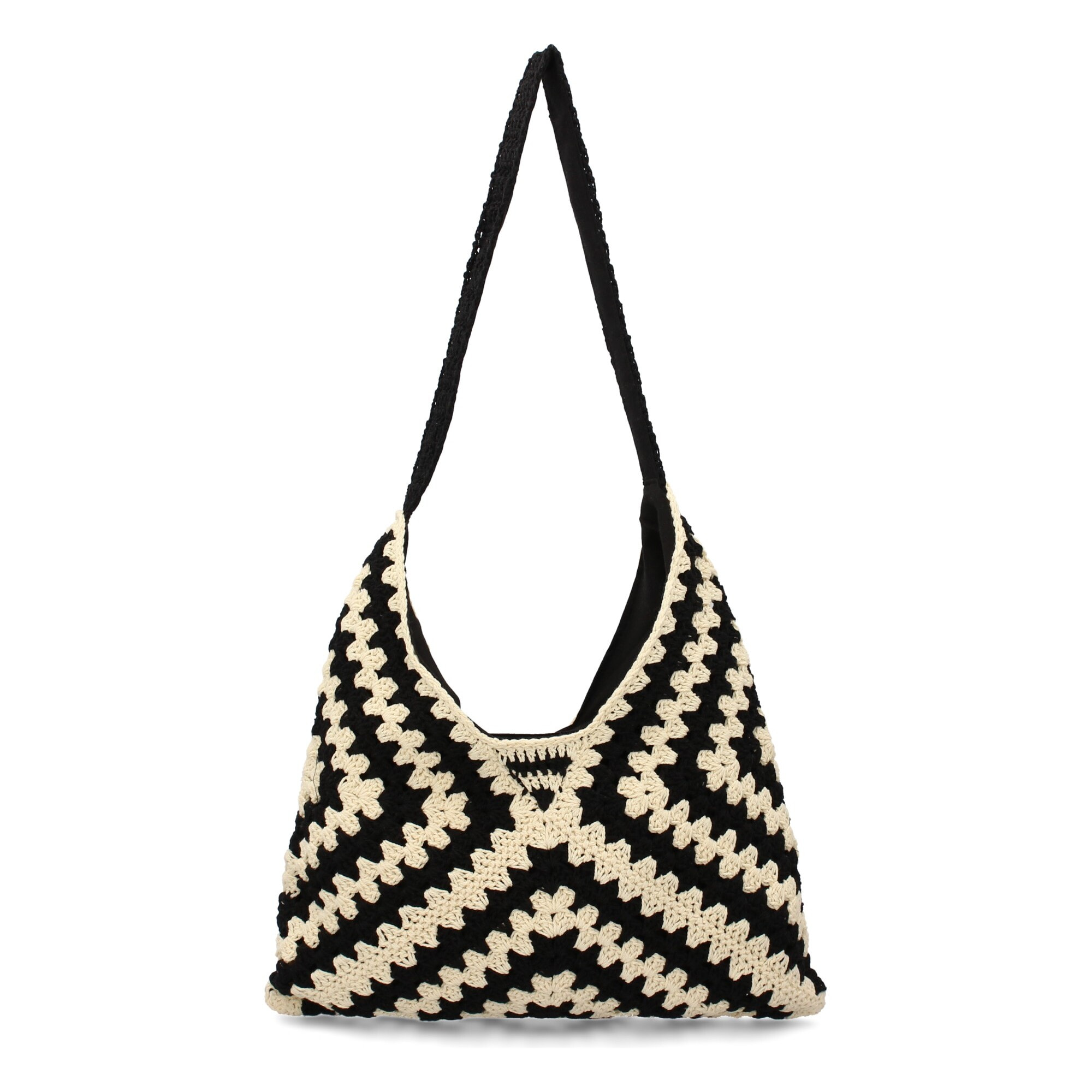 Bolso de hombro de mujer, diseño elegante y moderno con adorno en la parte delantera