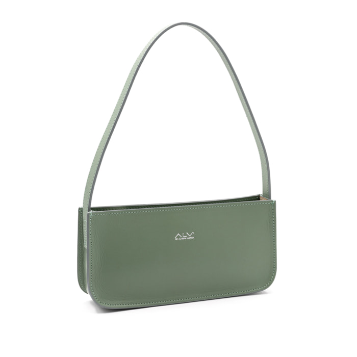 Borsa a spalla da donna - Modello Evelyn Lux - Vera pelle - 26.0 x 12.0 x 6.0 cm