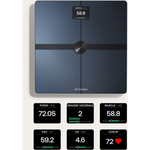 Pèse personne connecté WITHINGS Body Smart Noir