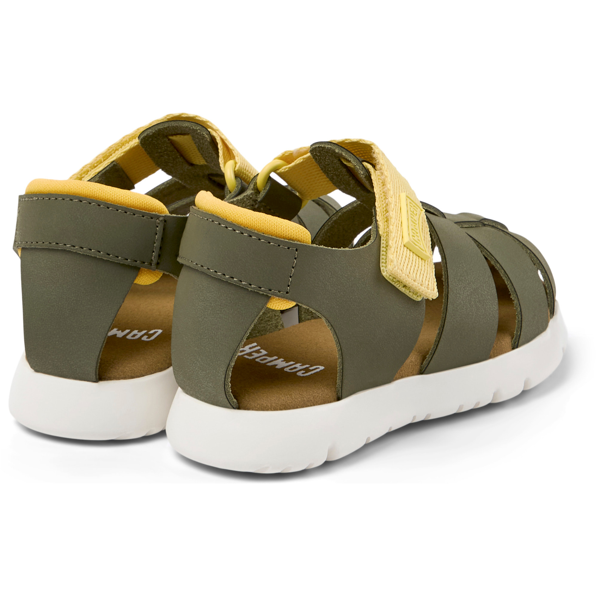 Sandalias - CAMPER Oruga - Verde - Piel de ante