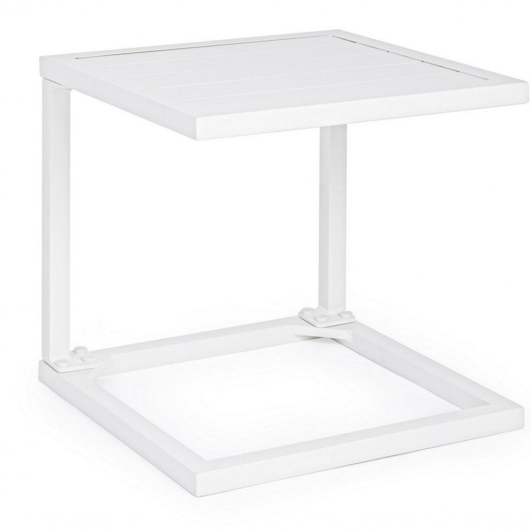Tavolino HILDE bianco 40x40 cm