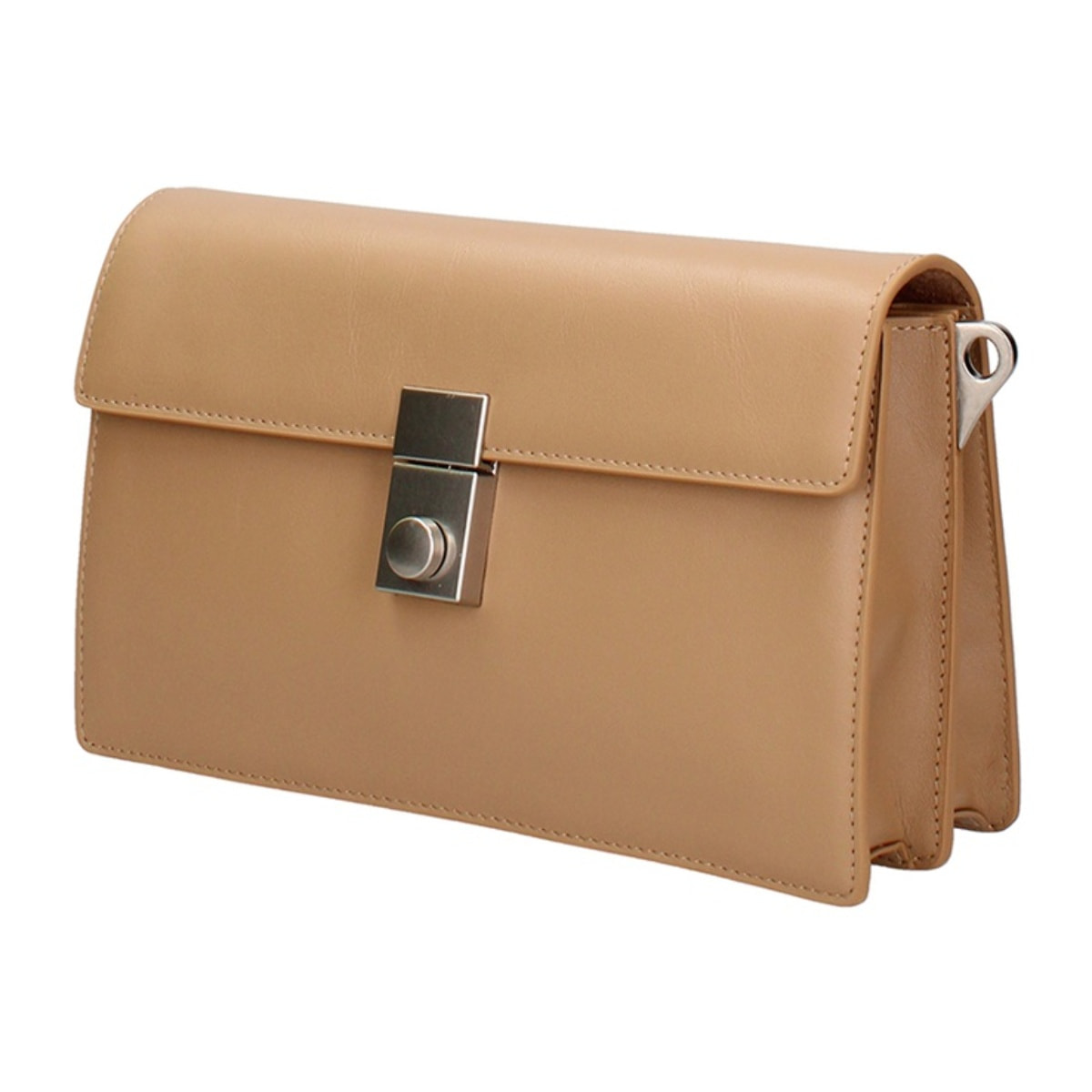 Borsa a tracolla da donna Made in Italy - Modello Valoria - 100% pelle - 24.0 x 15.0 x 7.0 cm