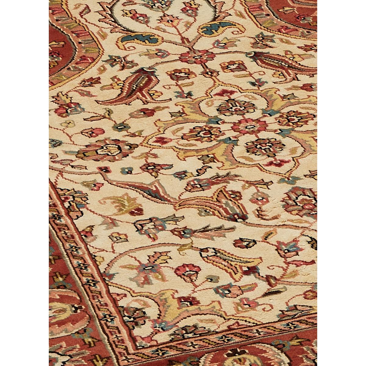 Authentique Tapis d'Orient fait main en soie FAHA