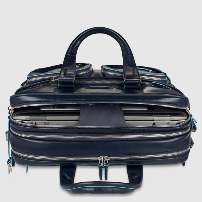 Piquadro Borsa porta pc 15,6 espandibile