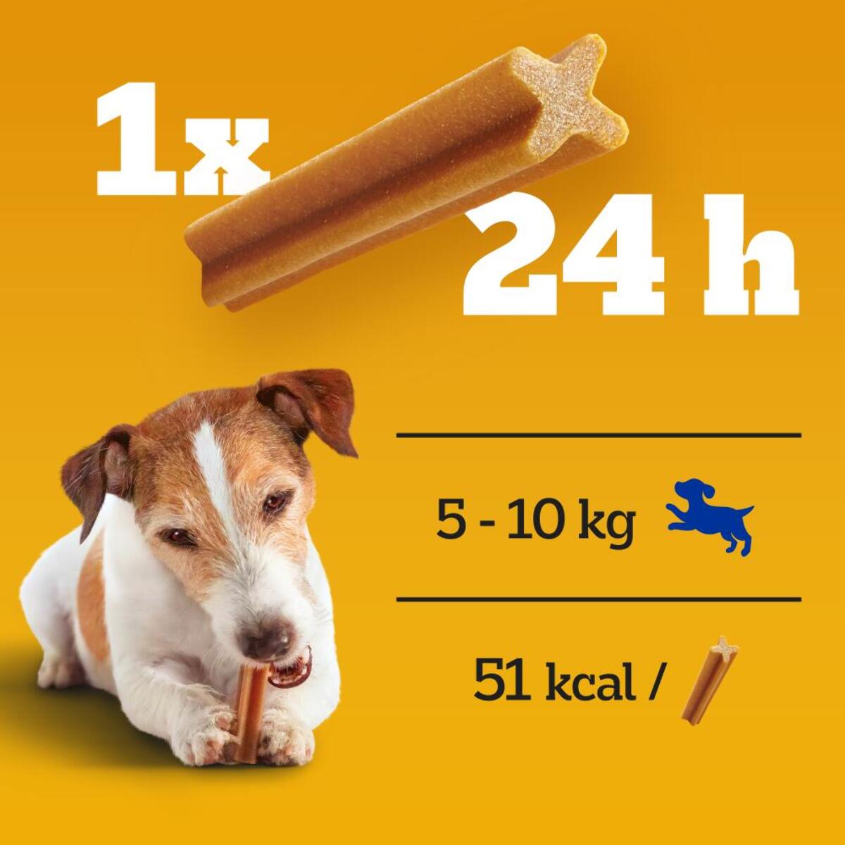 PEDIGREE BIEN-ETRE petit chien Aliments complémentaires articulation + Dentastix