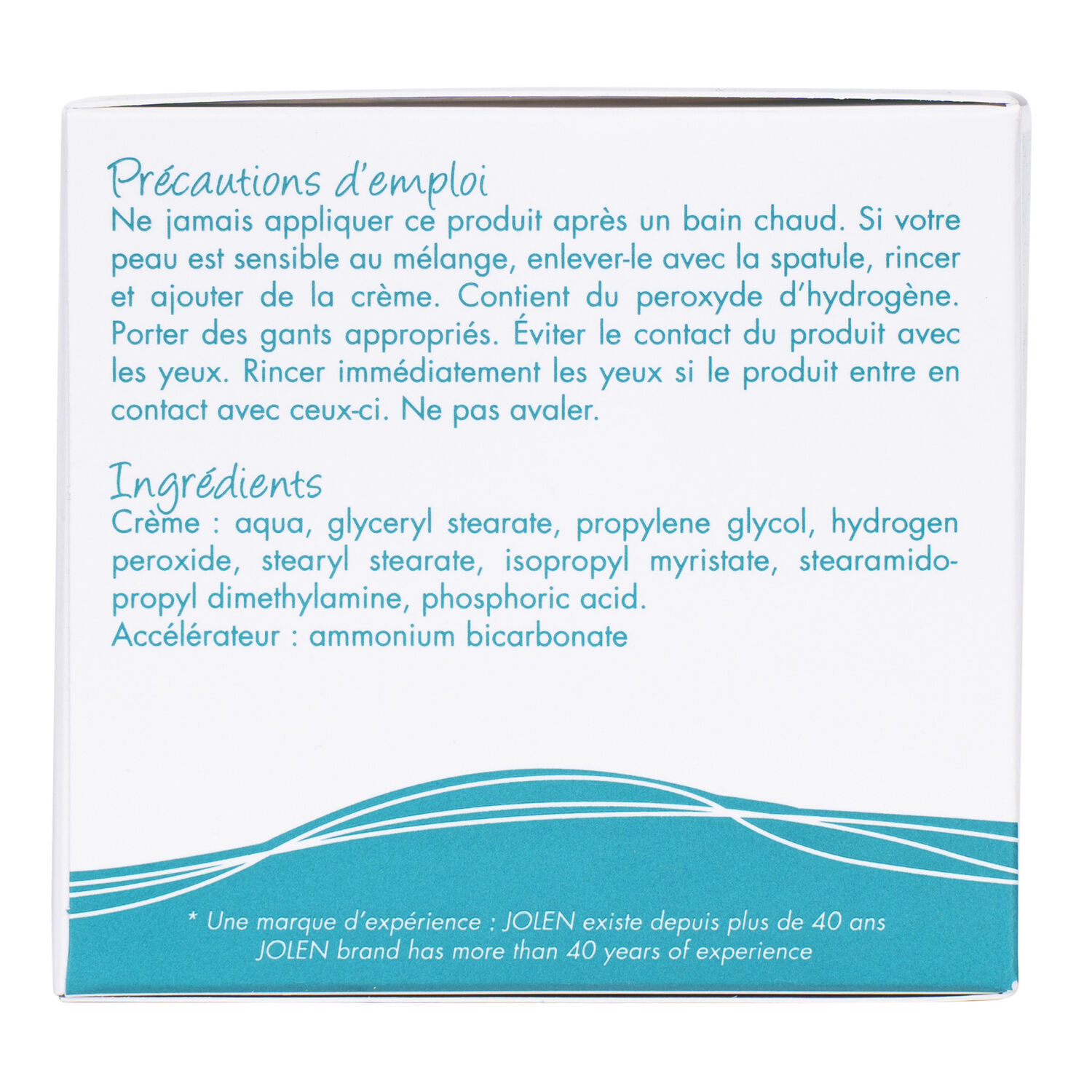 Crème Décolorante - Duvet et Poils Superflus 125ml