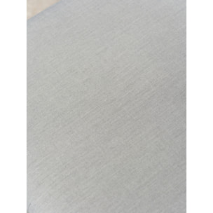 IRUN - Salon de jardin d'angle 6 places en corde tissée et aluminium