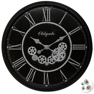 Horloge "Loann" noir D76cm