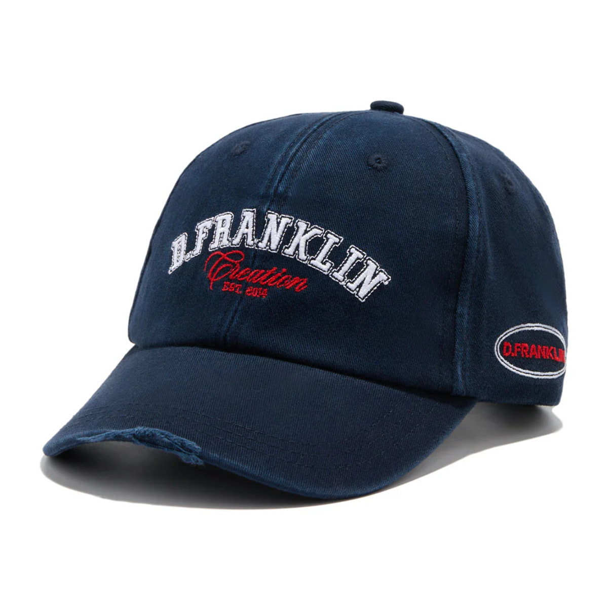 Gorra Varsity Unisex Color Lavado Azul Marino