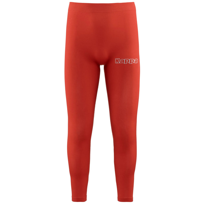 Kappa - Pantalone Intimo Uomo Donna Rosso - Kombat Skin Bant