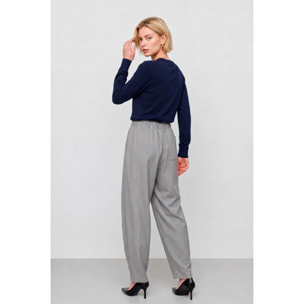 Kocca - Pantaloni da donna in viscosa con coulisse in vita Donna
