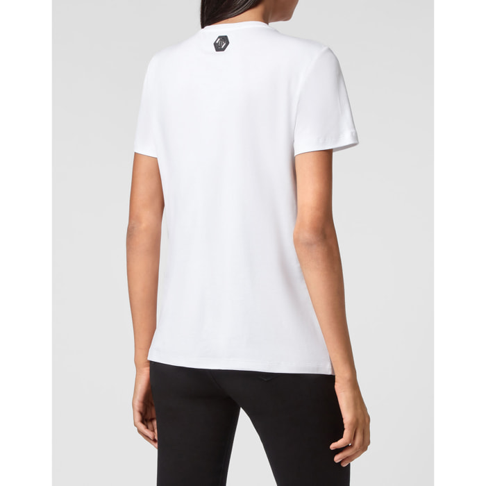 PHILIPP PLEIN Camiseta de cuello redondo PINEAPPLE SKIES