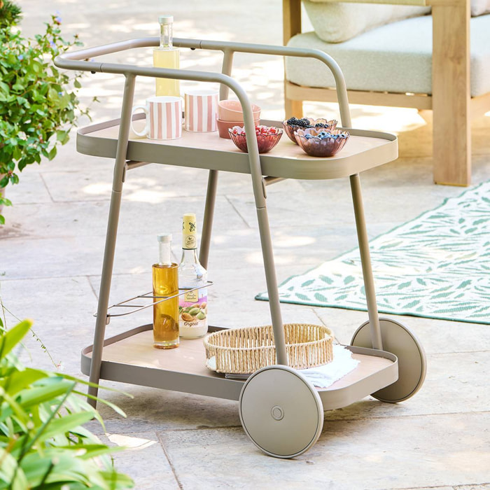 Desserte de jardin Easiness café 2 niveaux