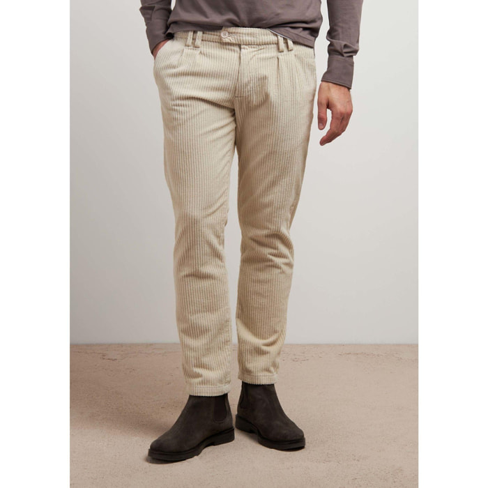 PANTALONE PANNA CONBIPEL