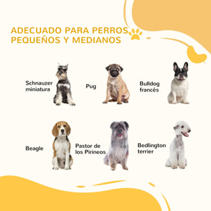 Parque para Perros de 6 Paneles 60x70 cm Valla para Mascotas Plegable de Pino con Puerta Pies de Goma Antideslizantes y Forma Personalizable para Pasillos Escaleras Blanco