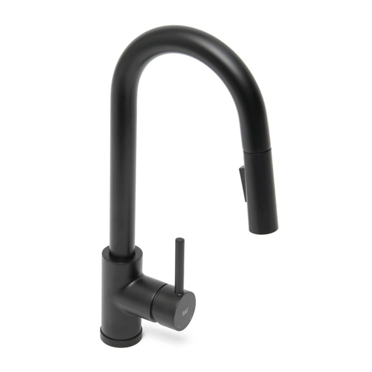 Mitigeur d'évier SAT bras articulé noir mat SATBSD289KC