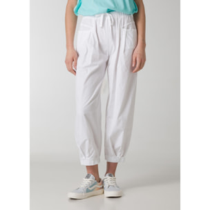 DEHA - Jogger POPLIN JOGGER PANTS in cotone per donna