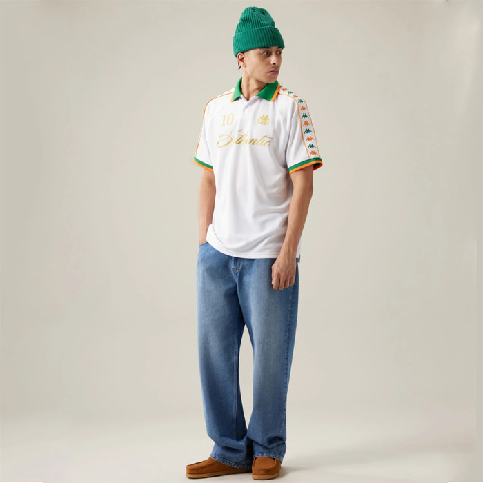 Maglie gioco Kappa Uomo 222 Banda Notilox Bianco