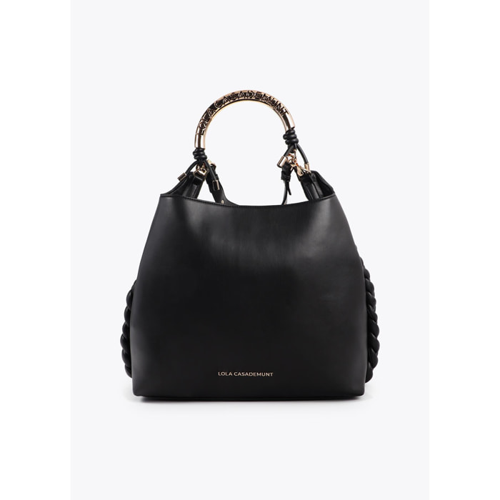 Borsa Shopper con Manico Metallico Personalizzato